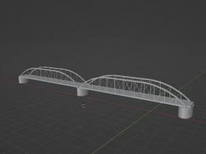 Old Brigde 3D Model