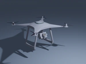 Drone with camera 3D Model