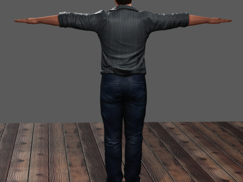 Johnny Depp 3D Model