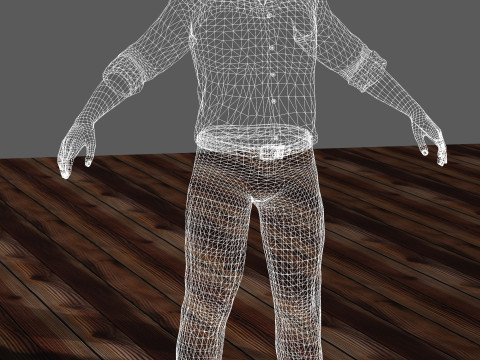 Johnny Depp 3D Model