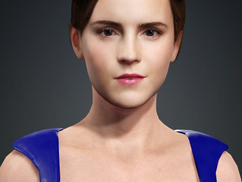 Emma Watson Model 3D