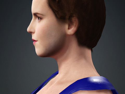 Emma Watson Model 3D