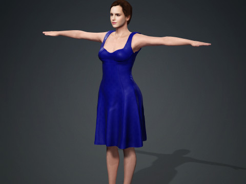Emma Watson Model 3D