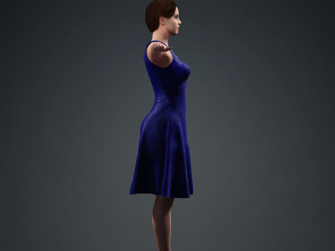 Emma Watson Model 3D