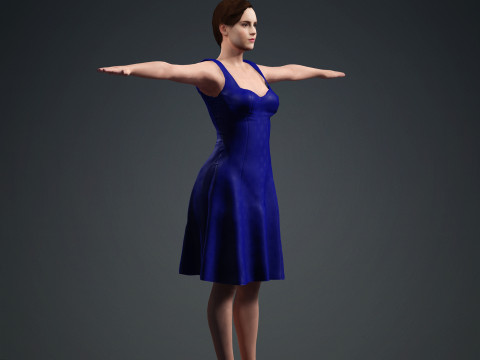 Emma Watson Model 3D