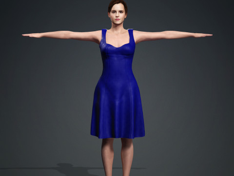 Emma Watson Model 3D