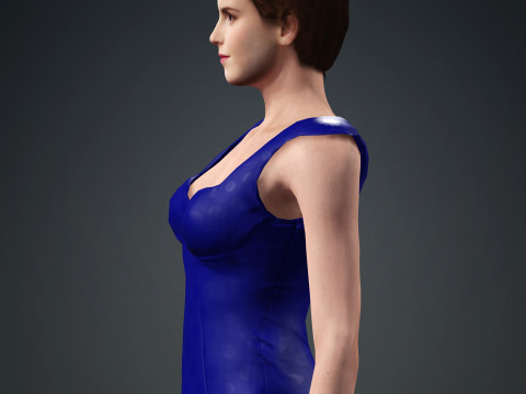 Emma Watson Model 3D