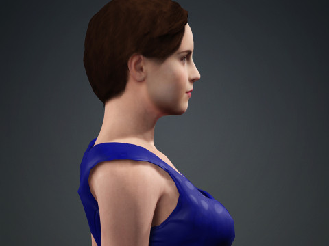 Emma Watson Model 3D