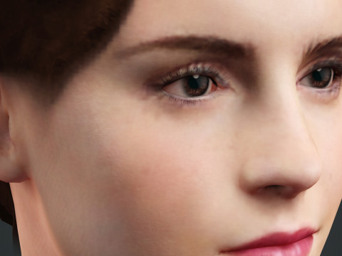 Emma Watson Model 3D