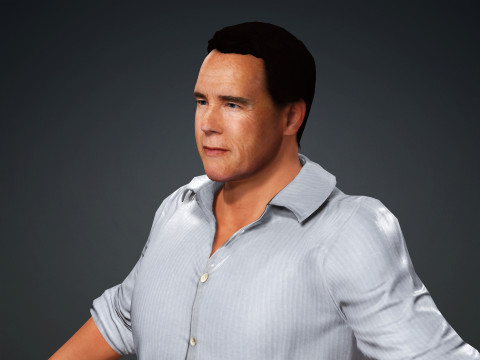 Arnold Schwarzenegger Modelo 3D