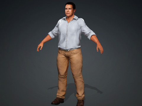 Arnold Schwarzenegger 3D 模型