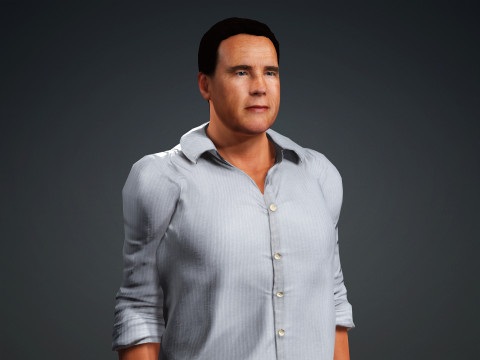 Arnold Schwarzenegger 3D 模型