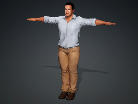 Arnold Schwarzenegger 3D 模型