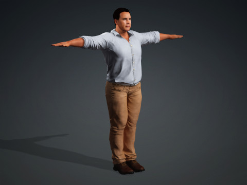 Arnold Schwarzenegger 3D 模型