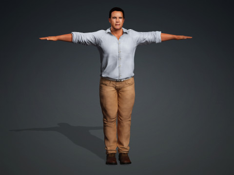 Arnold Schwarzenegger 3D 模型