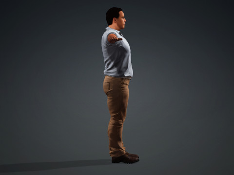 Arnold Schwarzenegger 3D 模型