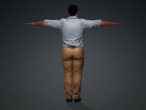 Arnold Schwarzenegger 3D 模型