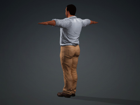 Arnold Schwarzenegger 3D 模型