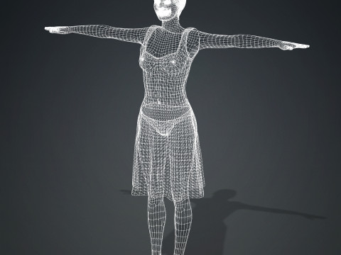 Cameron Diaz 3Dモデル