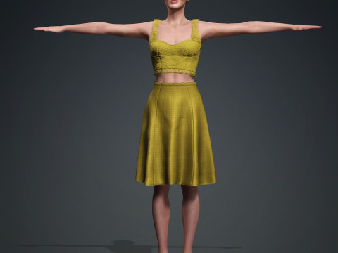 Cameron Diaz 3Dモデル