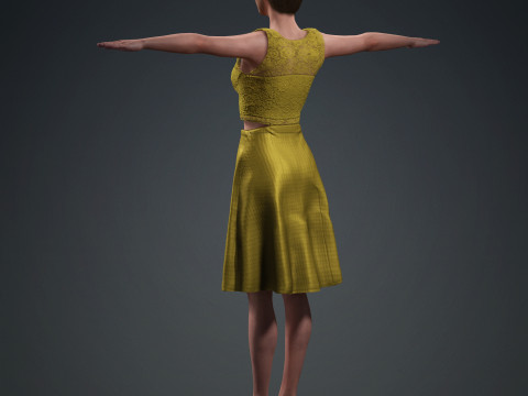 Cameron Diaz 3Dモデル