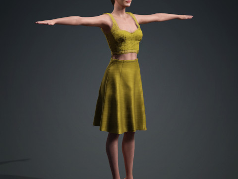 Cameron Diaz 3Dモデル