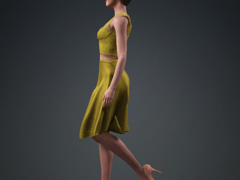 Cameron Diaz 3Dモデル