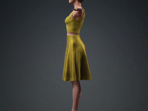 Cameron Diaz 3Dモデル