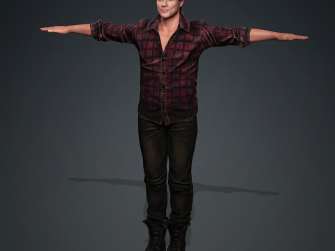 Jim Carrey Modello 3D