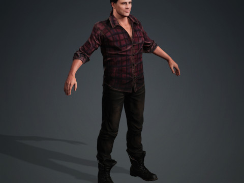 Jim Carrey Modello 3D