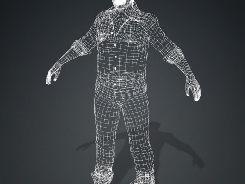 Jim Carrey Modello 3D