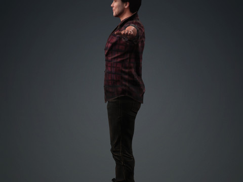 Jim Carrey Modello 3D