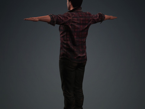 Jim Carrey Modello 3D