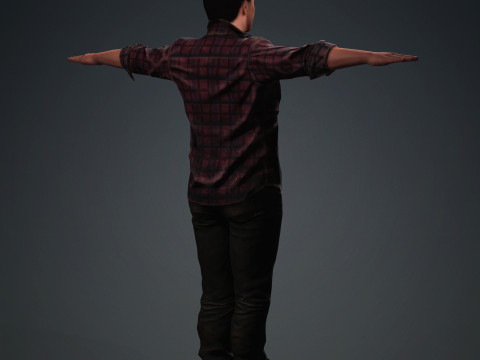 Jim Carrey Modello 3D