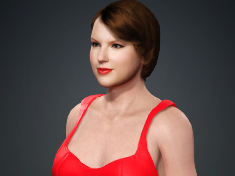 Taylor Swift Modelo 3D