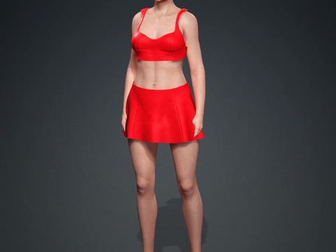 Taylor Swift 3D मॉडल
