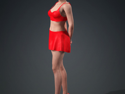 Taylor Swift 3D मॉडल