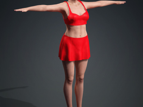 Taylor Swift 3D मॉडल