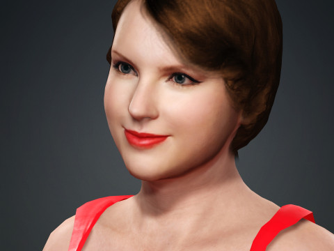 Taylor Swift 3D मॉडल