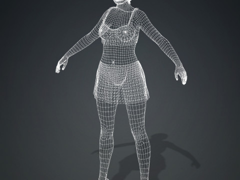 Taylor Swift 3D मॉडल