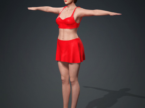 Taylor Swift 3D मॉडल