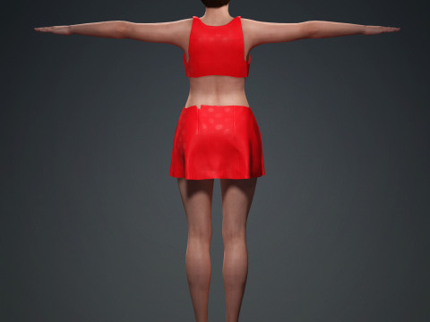 Taylor Swift 3D मॉडल
