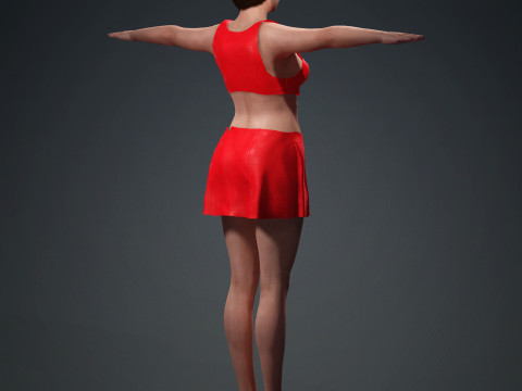 Taylor Swift 3D मॉडल