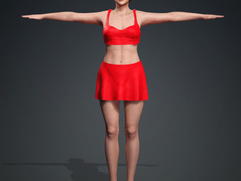 Taylor Swift 3D मॉडल