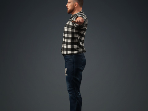 Travis Kelce 3D मॉडल