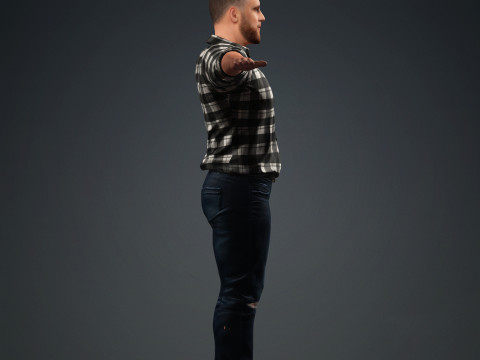 Travis Kelce 3D मॉडल