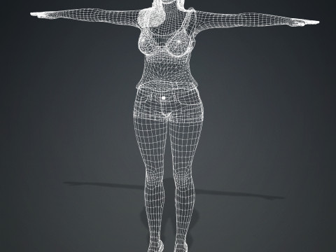 Sydney Sweeney 3D Model