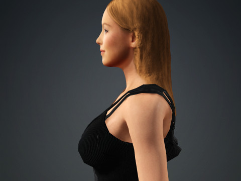 Sydney Sweeney 3D Model