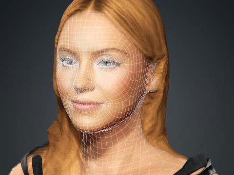 Sydney Sweeney 3D Model