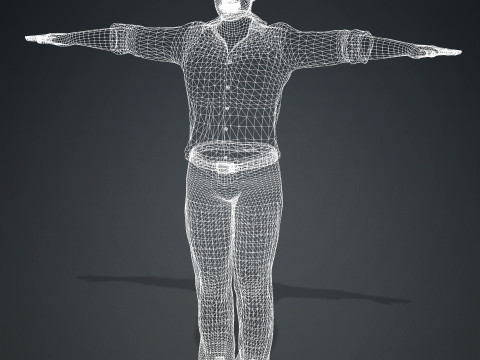 Robert Downey Jr 3D Model